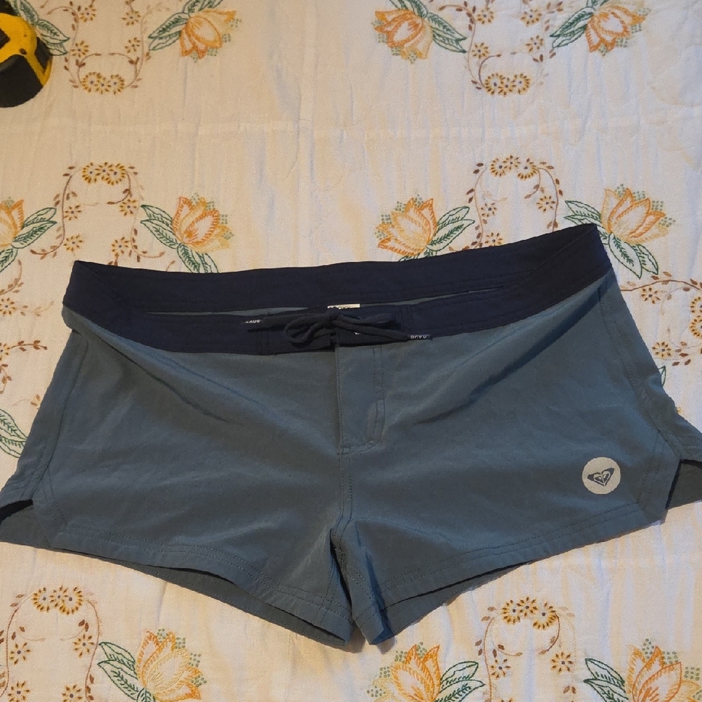 Roxy Navy and Blue Athletic Shorts